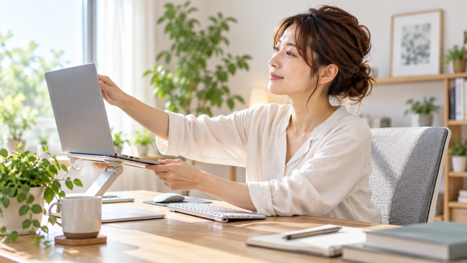 PCスタンドは肩こり対策になる？高さだけで決めないポイント